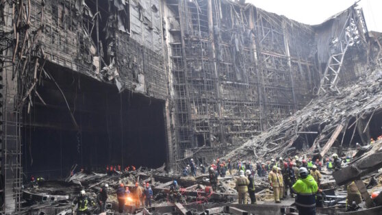    Спасатели разобрали более 90% обрушившихся конструкций "Крокус Сити Холла" Богдан Герцен