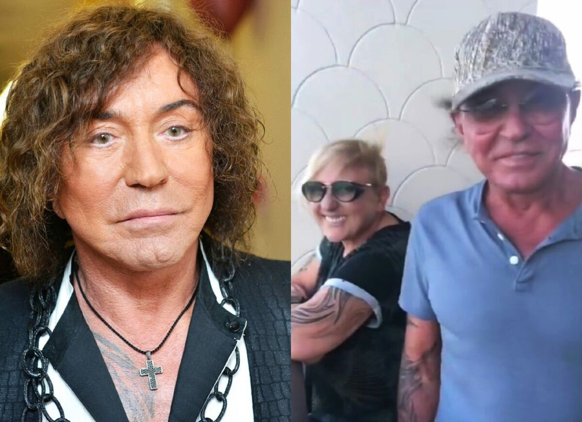 Валерий Леонтьев и его жена Людмила Исакович
