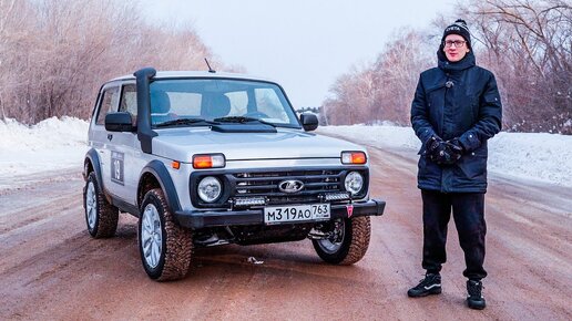 Новая Нива 120 сил с завода. Lada niva sport.