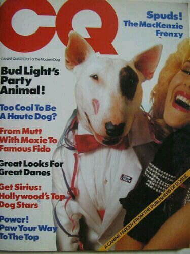 Спадс Маккензи, также известный как "The Original Party Animal", - вымышленный собачий персонаж, использовавшийся в обширной рекламной кампании по продвижению пива Bud Light в конце 1980-х годов.