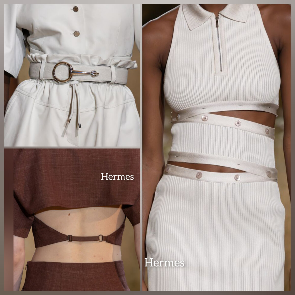 Детали в коллекции Hermes SS 2024