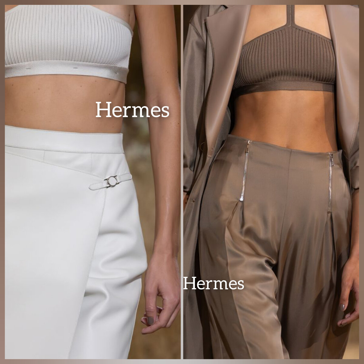 Детали в моделях Hermes SS 2024