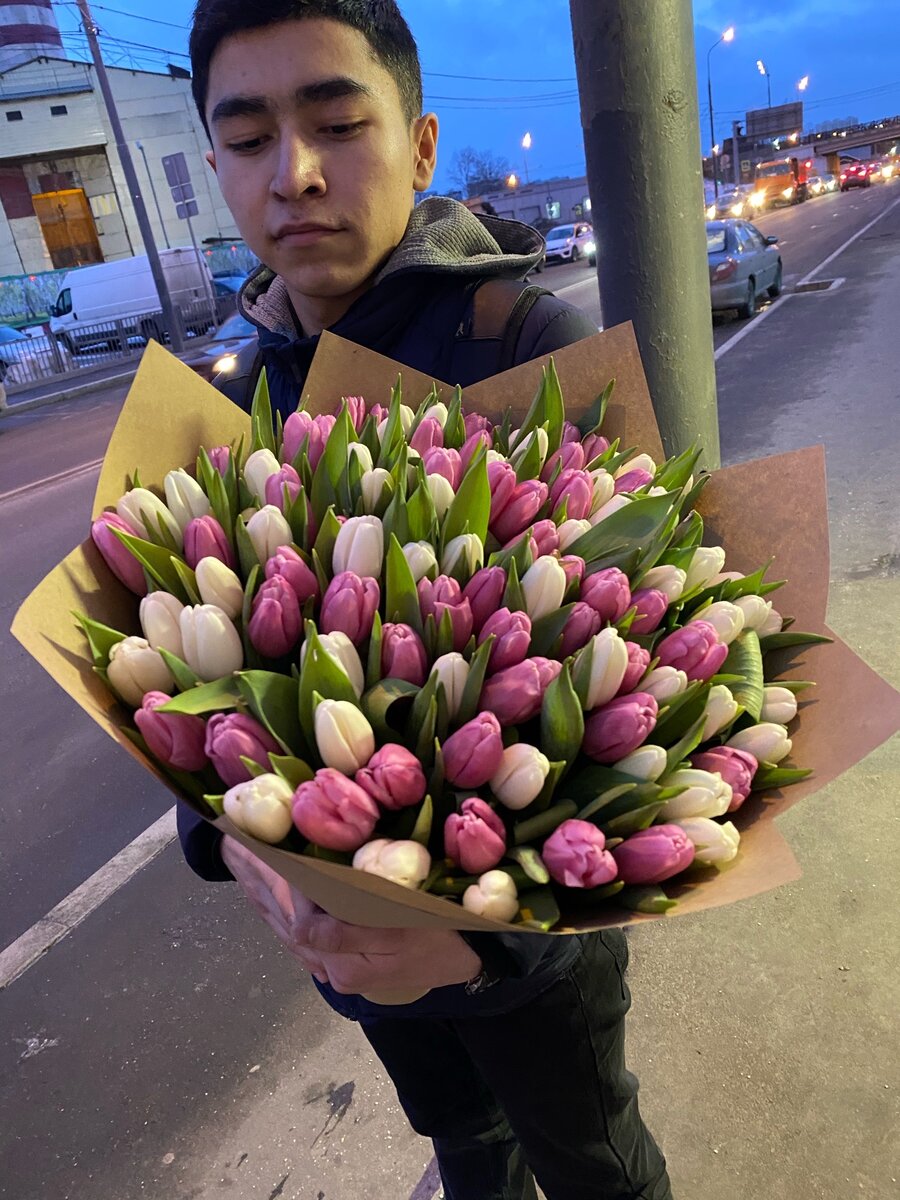 Тюльпаны купить в новосибирске в розницу