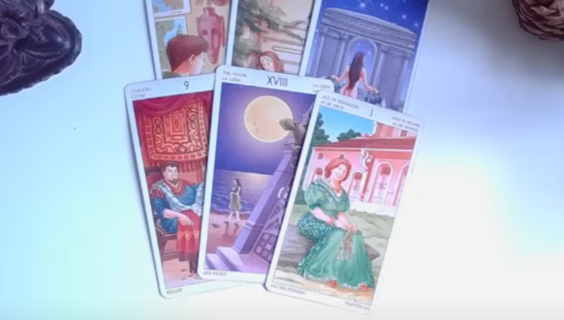 Ситуация сейчас и через 5 лет. Вроде бы все неплохо, но 5 Мечей уже сейчас и Луна через 5 лет - это "первые звоночки" 