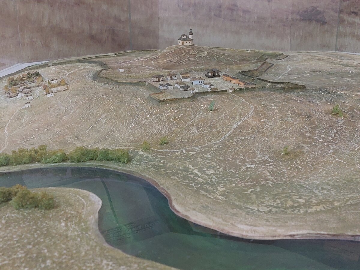 Орская крепость 1760х годов. Из фондов Орского краеведческого музея