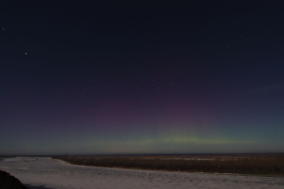    Полярное северное сияние. Источник: Константин Гончаров