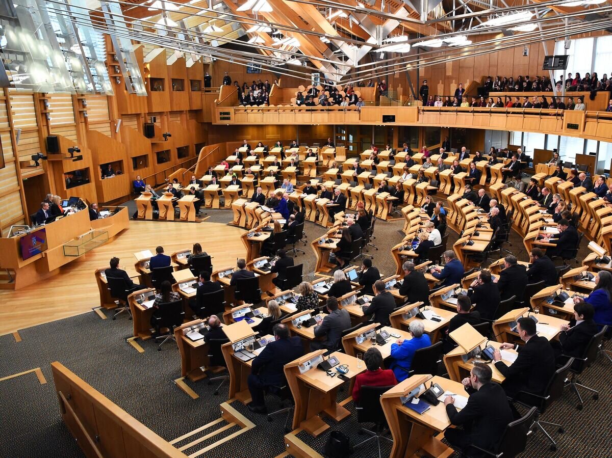    Заседание шотландского парламента в Эдинбурге© AFP 2024 / Andy Buchanan