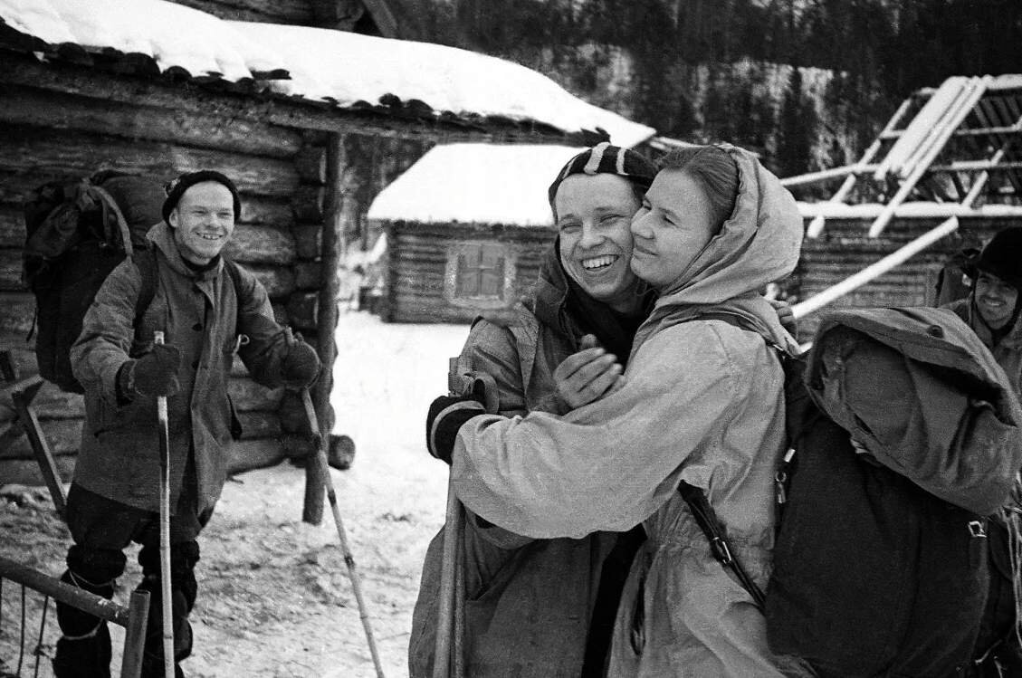 Прощание с Юдиным во Втором Северном. Фото из похода.
