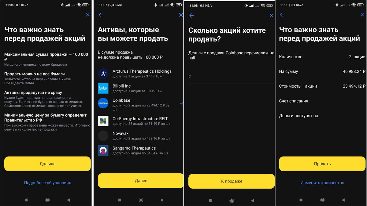 Рисунок 1. Процесс в Тинькофф