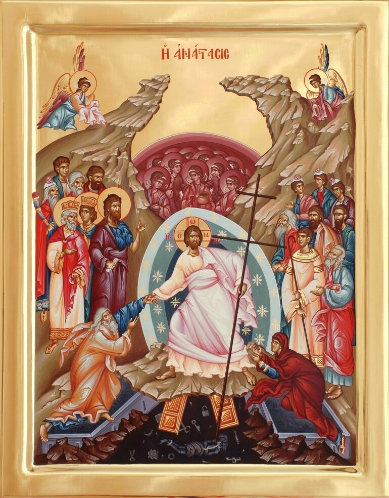 Икона кисти Елизаветы Бонеф (Бухарест, Румыния)