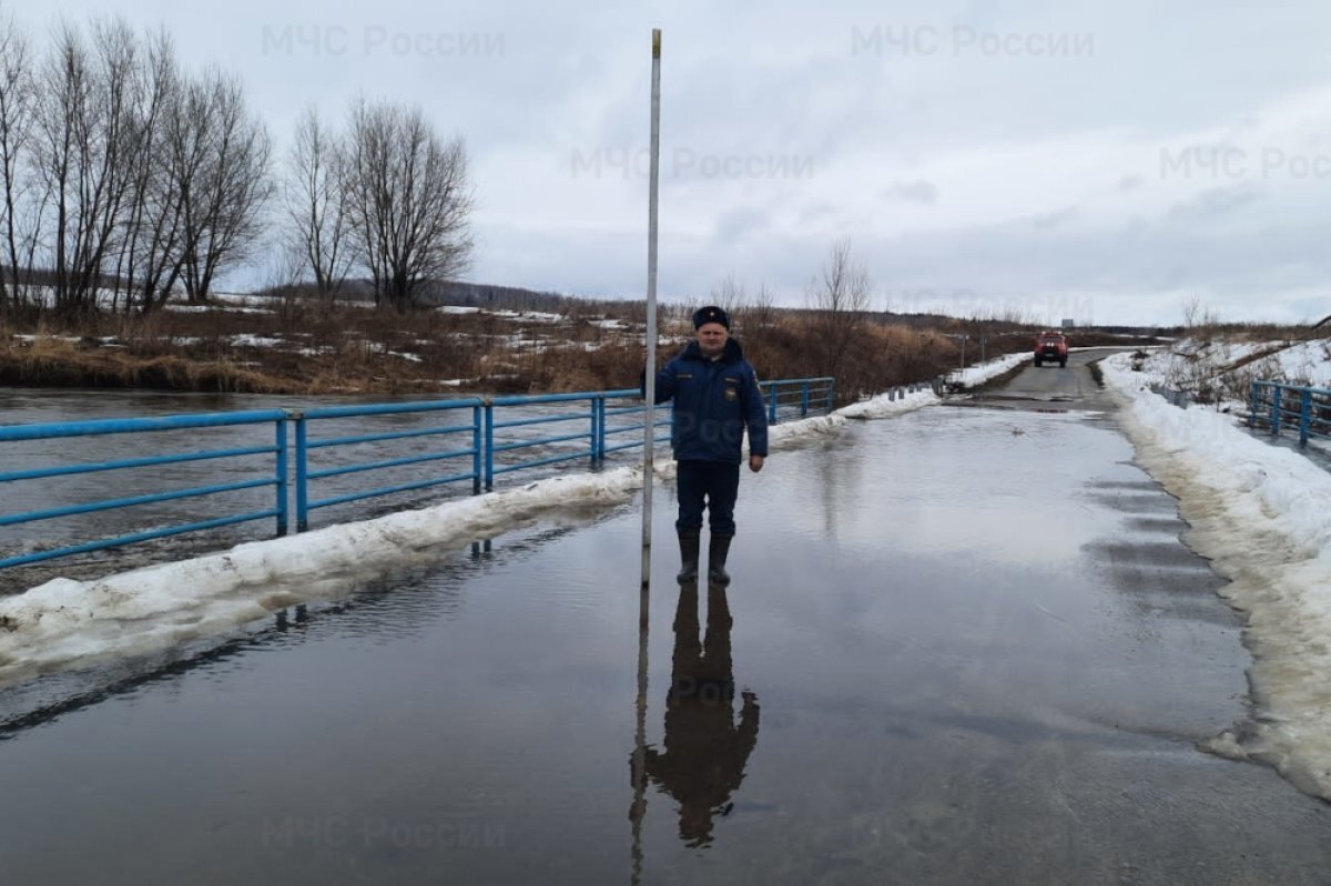    Шесть низководных мостов подтоплены во время половодья в Орловской области