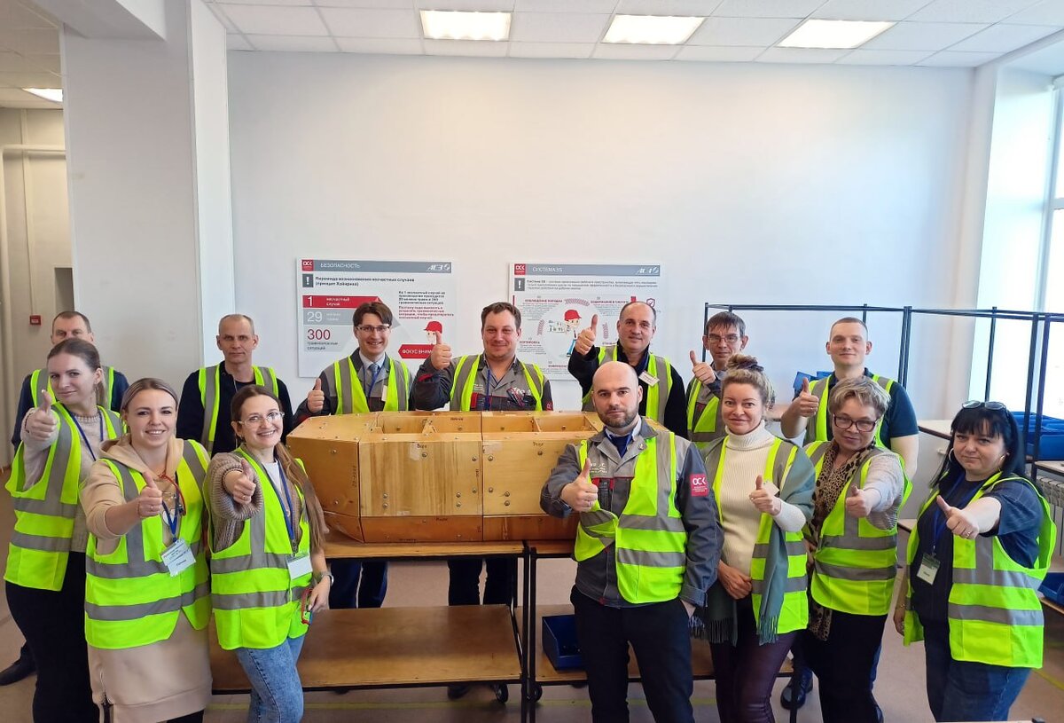 Корабелы ХСЗ приняли участие в "Фабрике процессов"