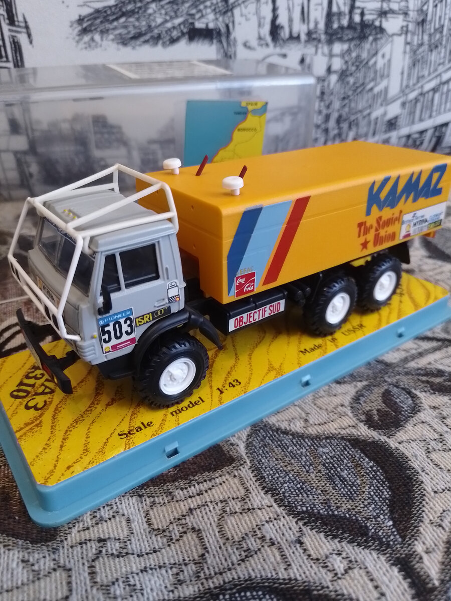 Модель раллийного Камаза 4310  Objectif Sud.