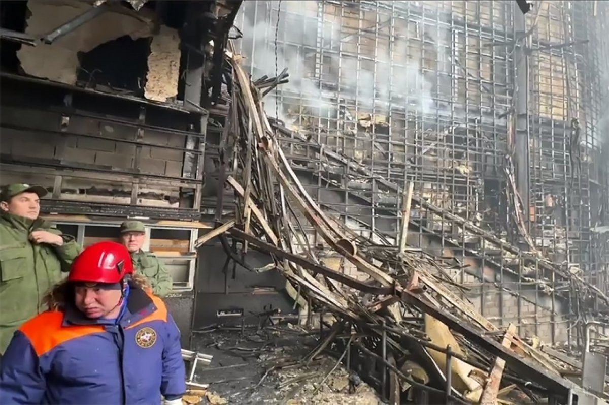 Видео с крокус сити во время теракта