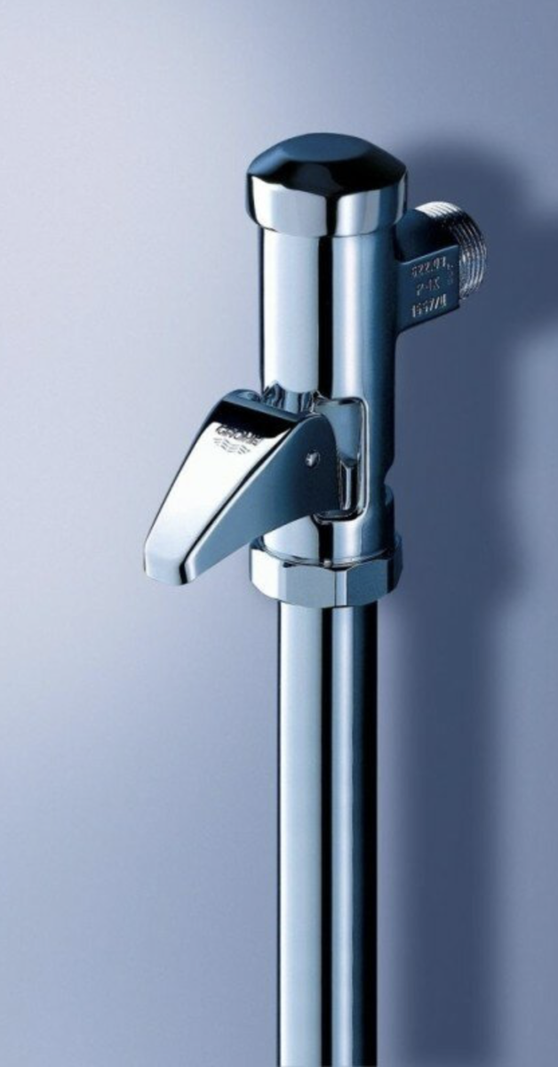 Смывное устройство для унитаза | друкшпюлер (хром) GROHE арт. 37141000 