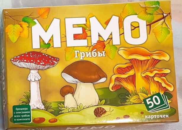 Игра-мемо "Грибы"