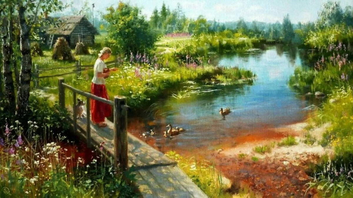 Художник Владимир ЖДАНОВ.
