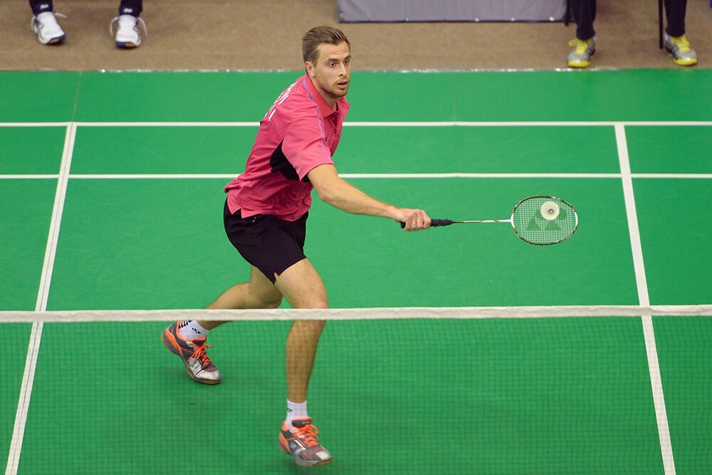    Дважды чемпион Европы Владимир Иванов одно время владел мировым рекордом скорости полета волана в игре. / Фото: Пресс-служба НФБР