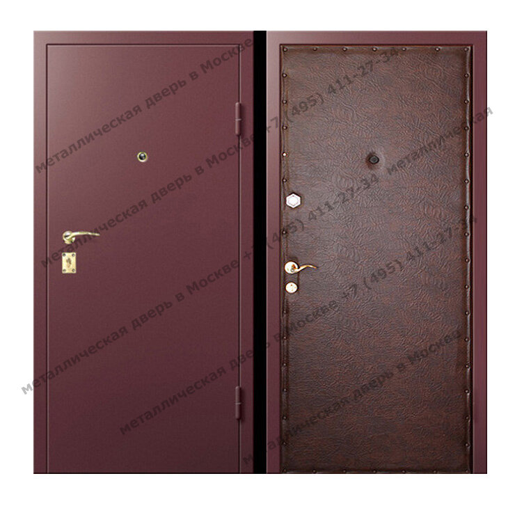 Дизайнерские двери. 00056. Металлическая дверь. Входная дверь 800х2000 металлическая с шумоизоляцией. Стальная входная дверь 2050х860.