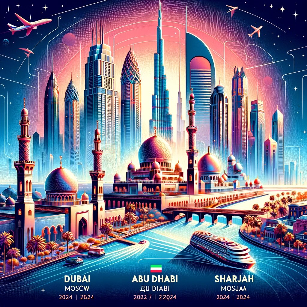 Горящие туры в ОАЭ Дубай, Абу Даби Шарджа