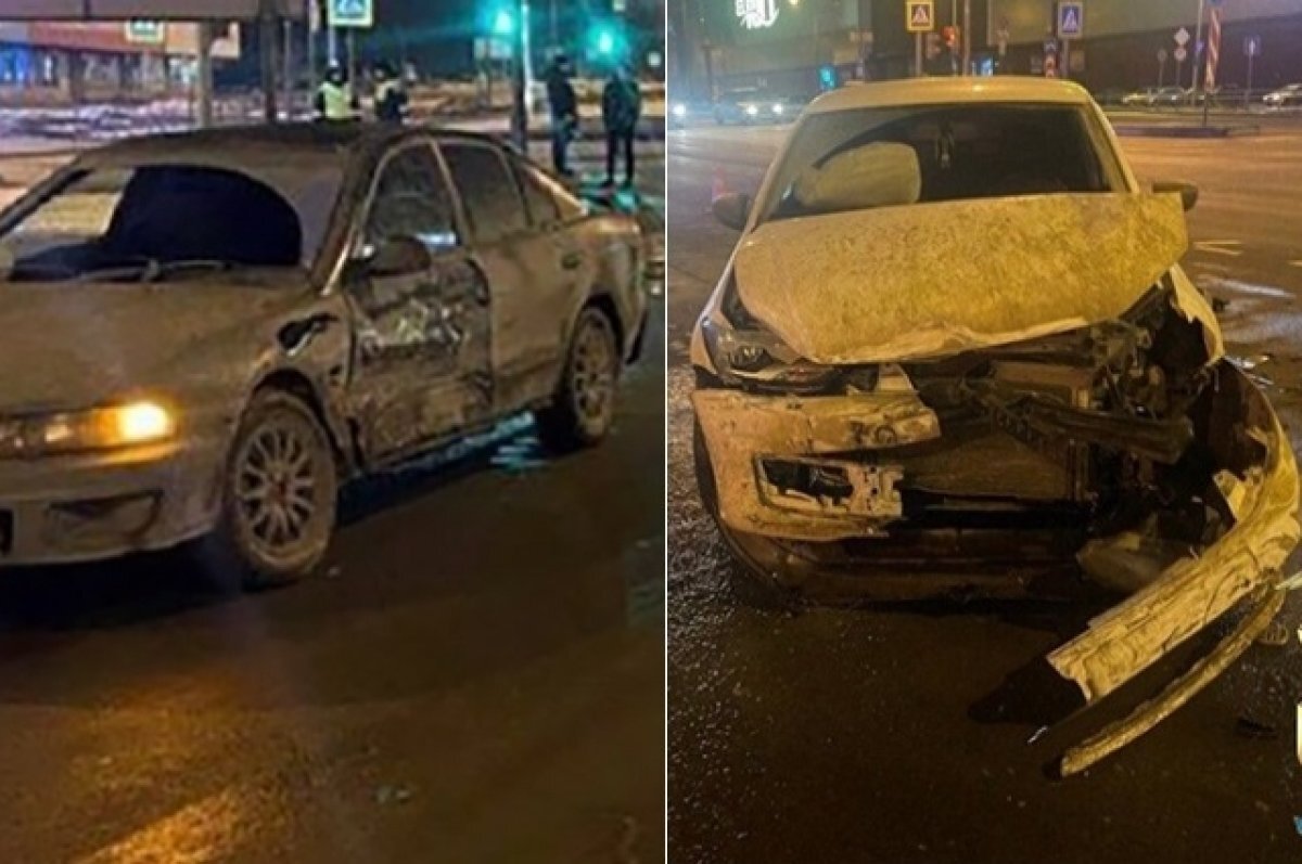    В Самаре в ДТП «Мицубиси» и «Фольксвагена» пострадала 13-летняя девочка