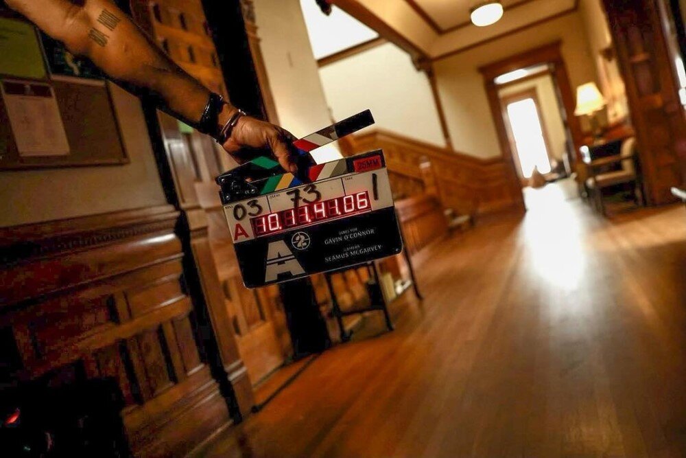     Кадр со съемок фильма «Расплата 2» / Фото: Instagram*/amazonstudios/ *соцсеть признана в России экстремистской и запрещена