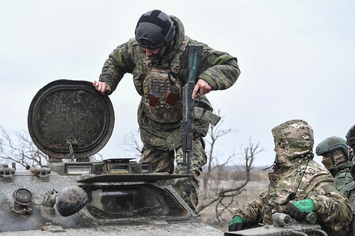 Российская армия, не сбавляя темпа, с боями продвигается в ДНР © Sputnik, Константин Михальчевский