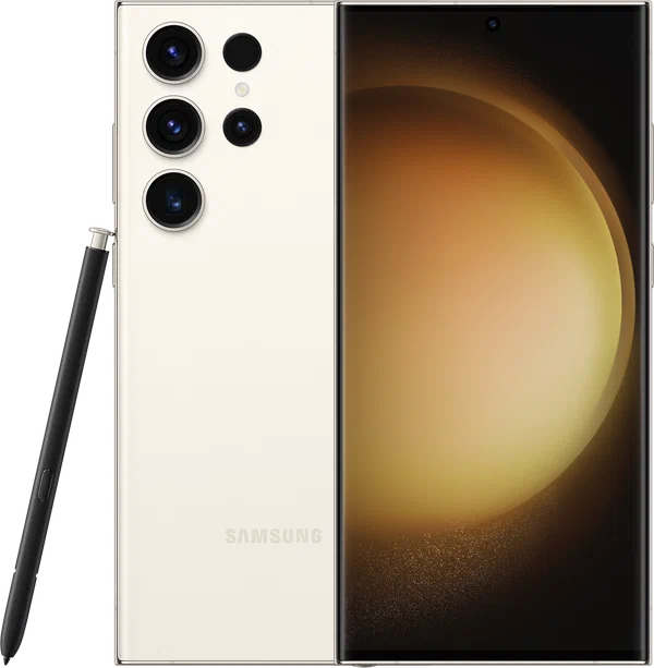 Смартфон Samsung Galaxy S23 Ultra 12/256 ГБ, Dual: nano SIM + eSIM, кремовый 