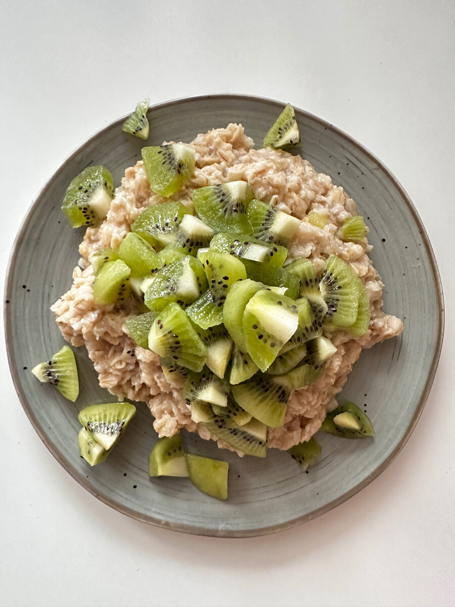 Овсянка с киви