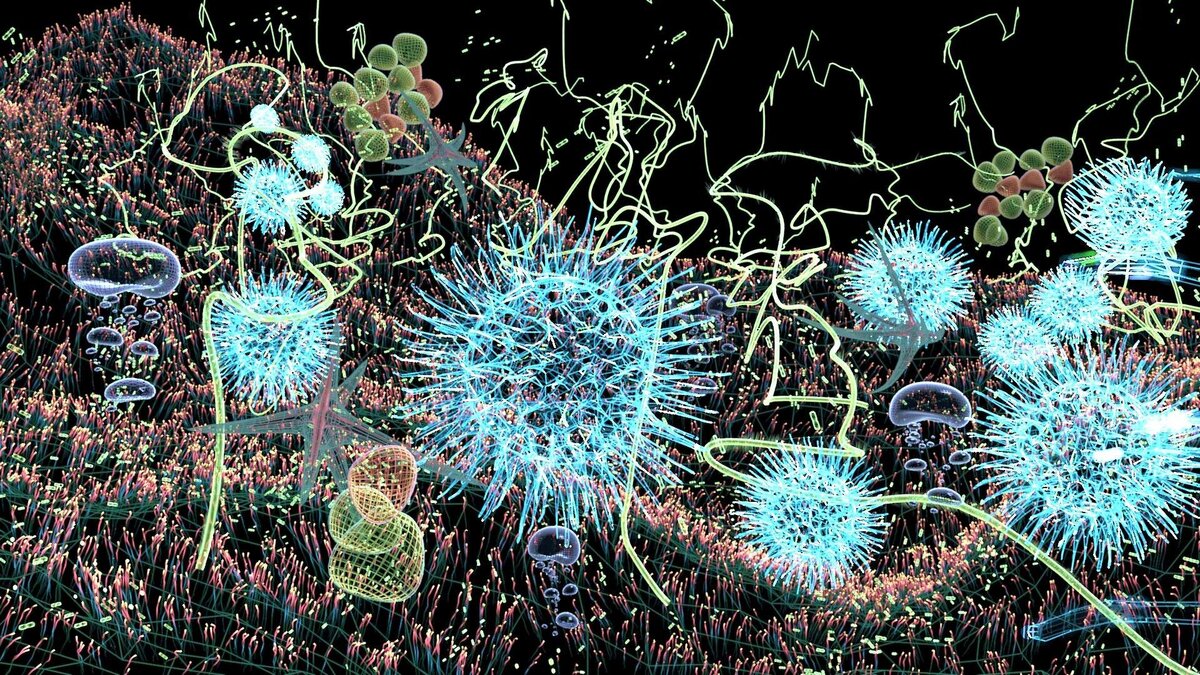 микромир бактерий и вирусов 