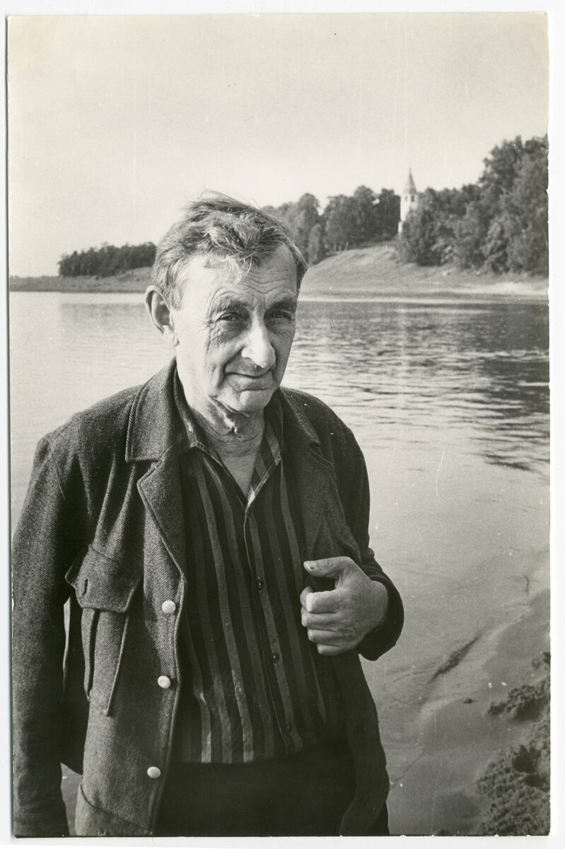 Портрет Сергея Михайловича Голицына. Конец 1970-х гг. Из собрания ГВСМЗ