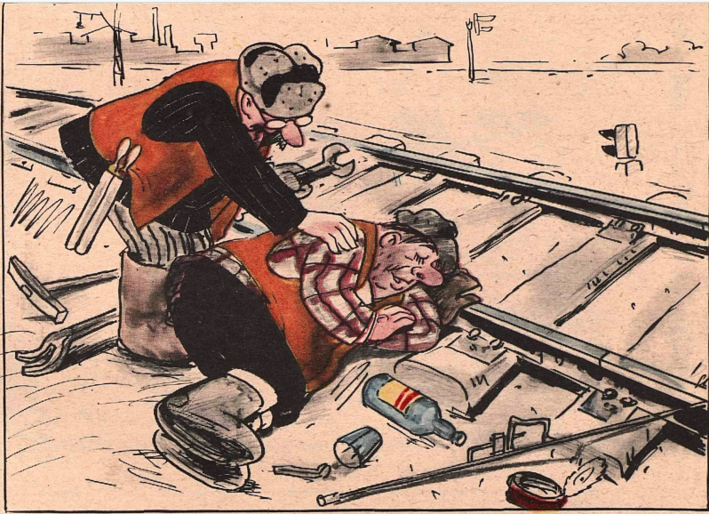 Художник В. Сафонов журнал "Крокодил" №09 1984