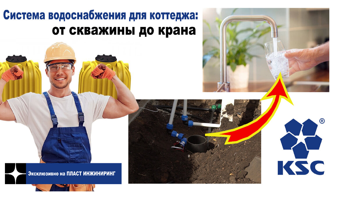 Водоснабжение для коттеджа