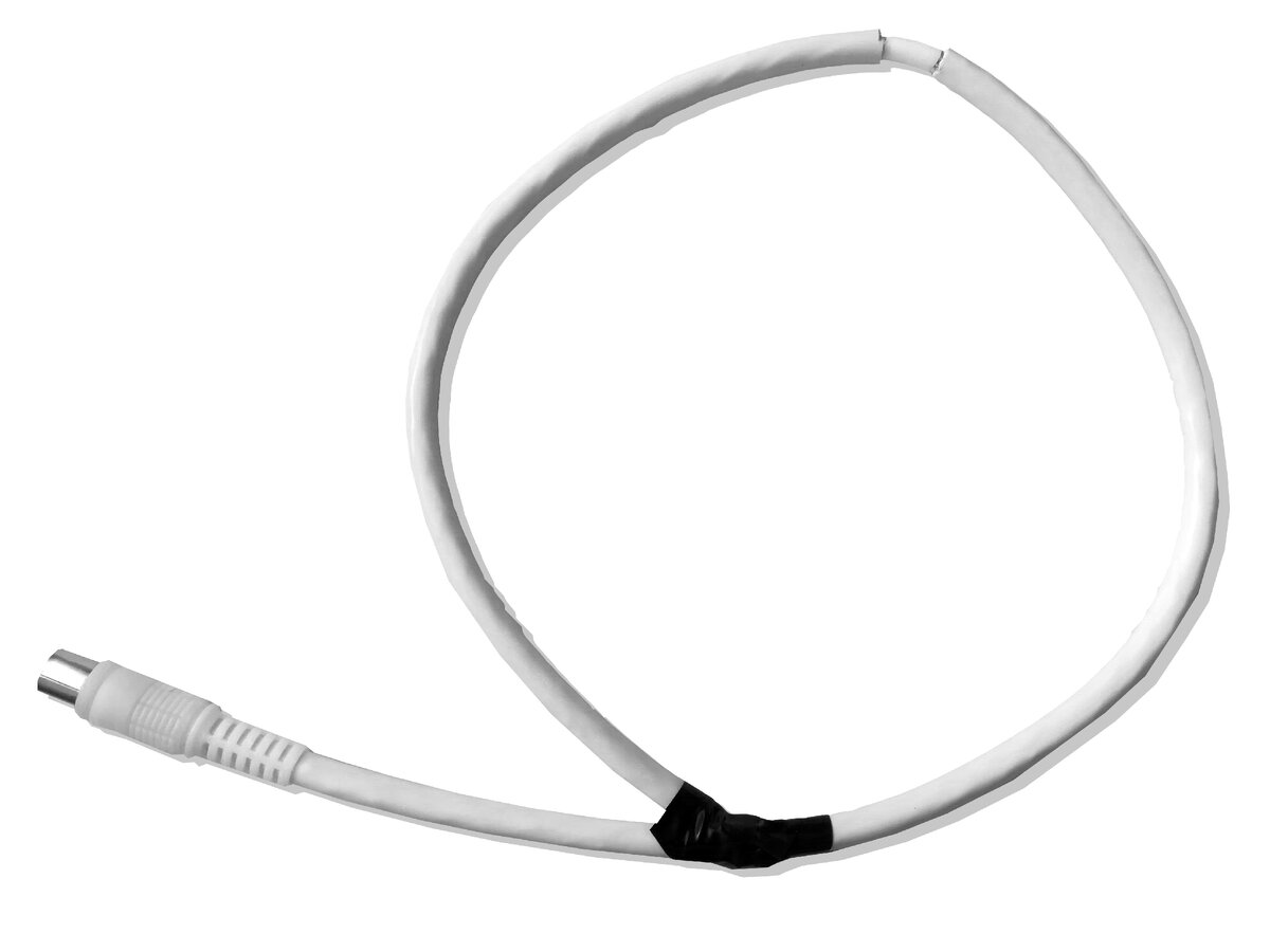 Компактная петлевая антенна с разрывом для приема цифрового телевидения DVB-T2.