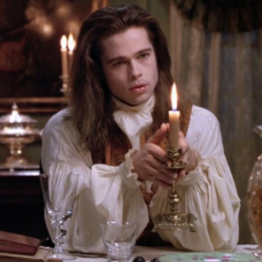 Брэд Питт в фильме "Интервью с вампиром"