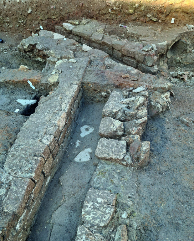 Остатки римской стены