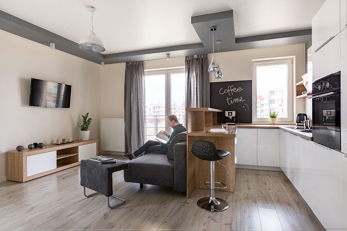 Оглянитесь на опыт других. Перед обустройством квартиры подсмотрите чужие интерьерные решения📷
