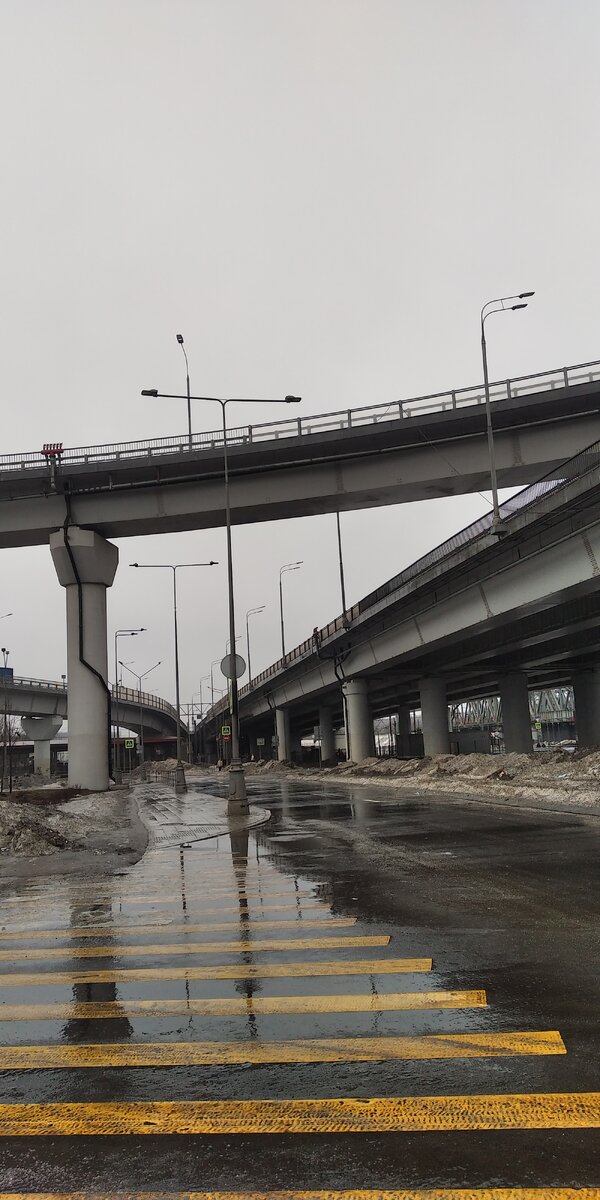 Москва. Март