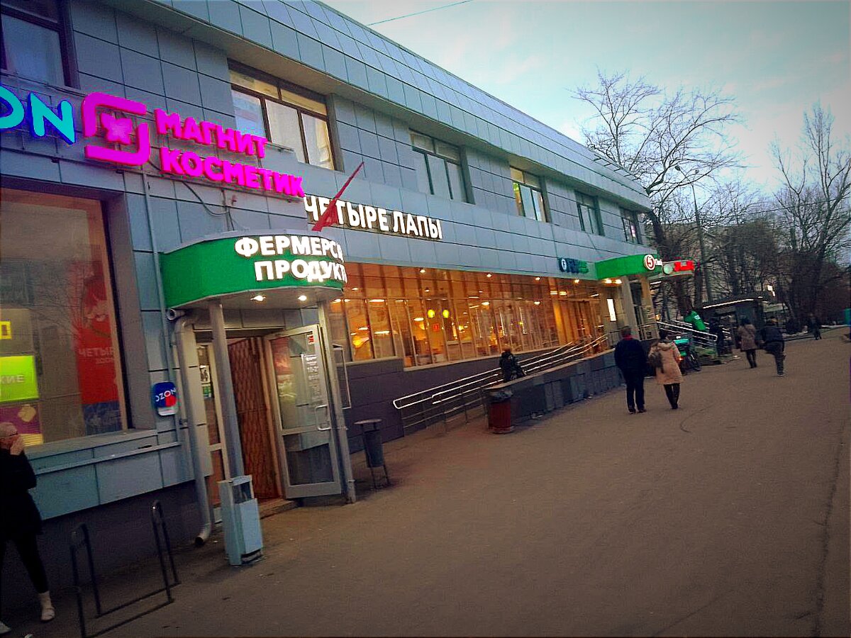Магазин 4 лапы на ул. Цандера 