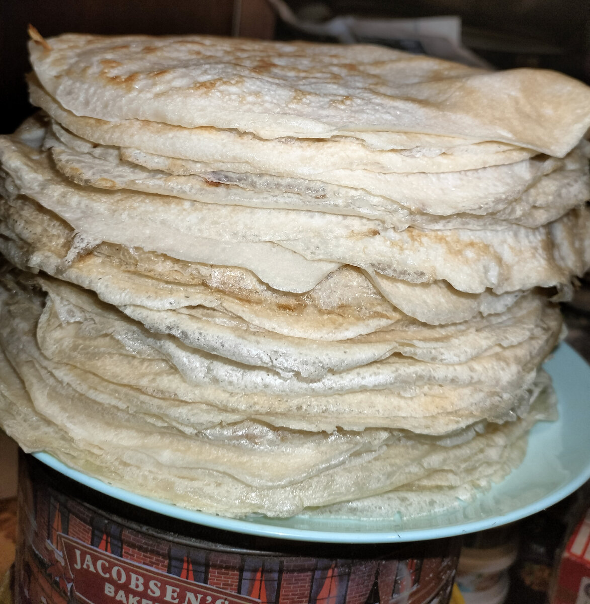 БЛИНЫ НА БУЛЬОНЕ