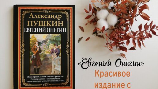 «Евгений Онегин» — красивое издание с иллюстрациями. Полистаем?