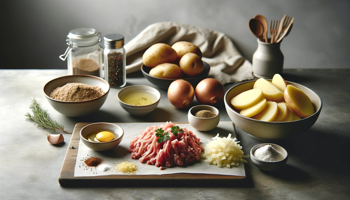 Картофельные рулетики в духовке