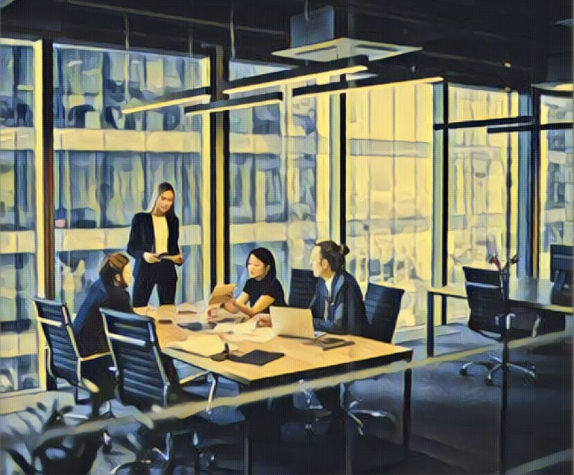 В процессе работы.