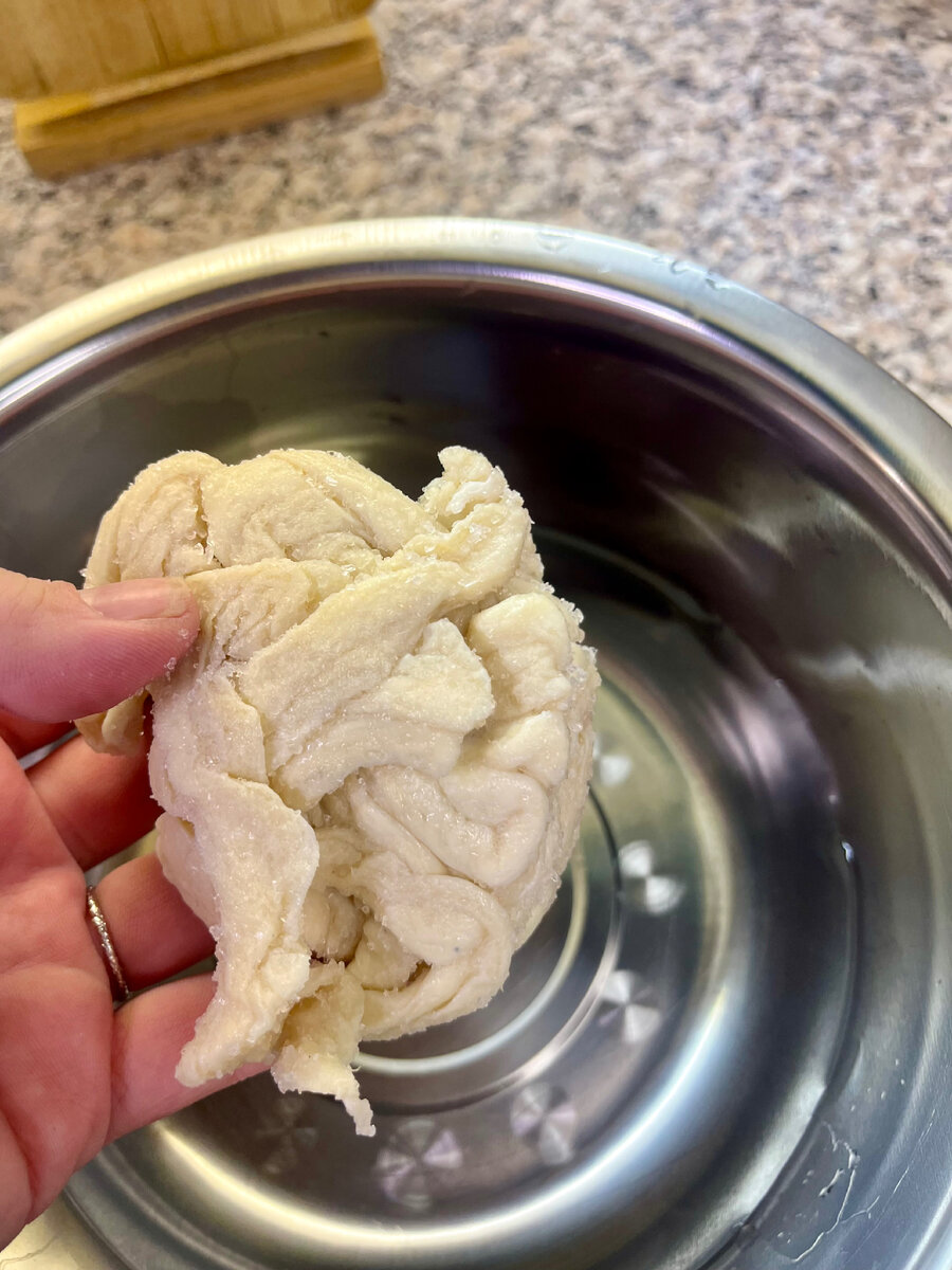 Оболочка в соли, которую надо смыть