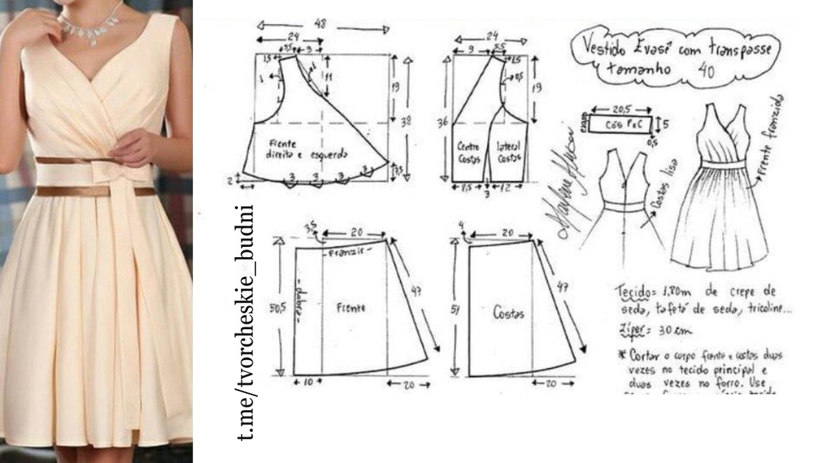 👍 Как сшить платья женские стильные модные — 5 готовых выкроек (берите и  шейте) | Творческие будни | Дзен