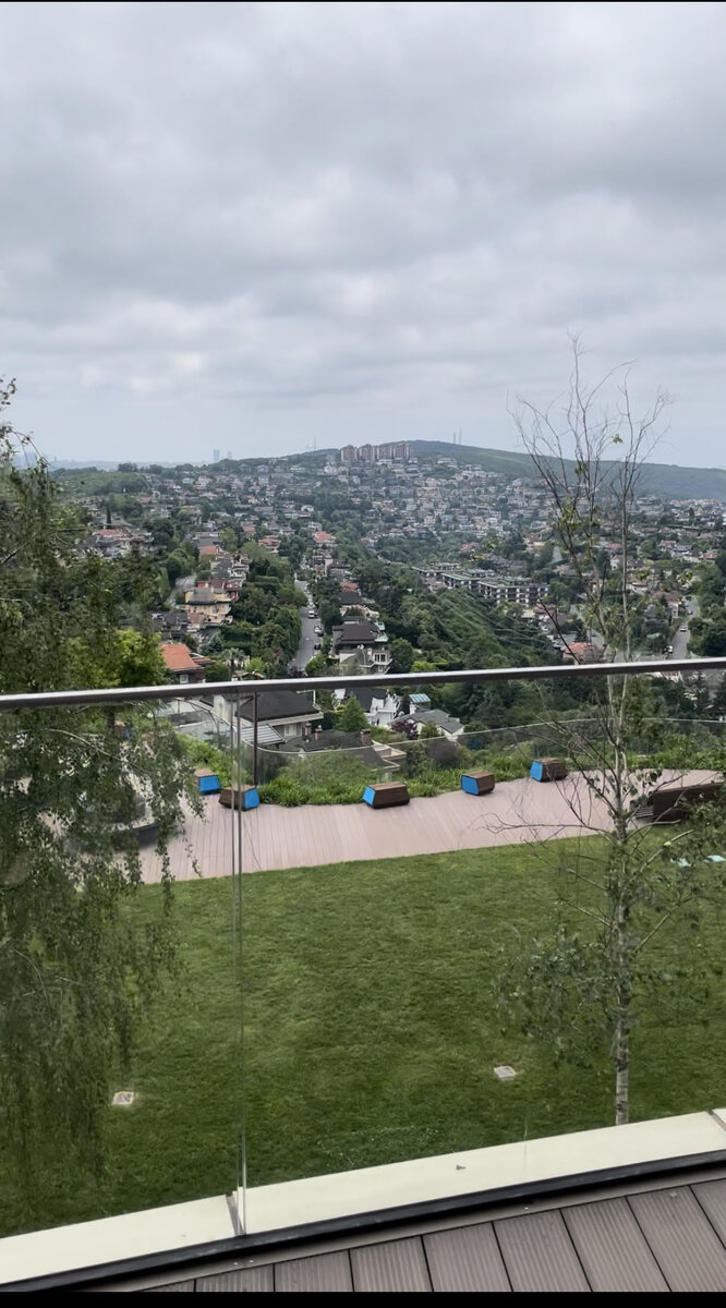 Вид с нижних этажей из Acar Verde