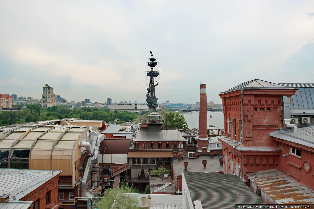 На крыше Москвы. Крыши, башни, трубы сладкой фабрики Эйнем на Красном  Октябре | Interjournalist Maxim Novikovski | Дзен