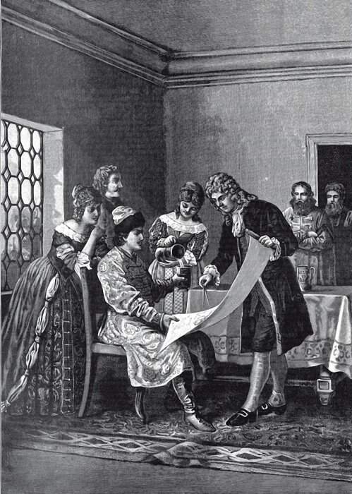  Наталья Алексеевна всегда старалась быть рядом с Петром. / Фото: www.mr.moscow