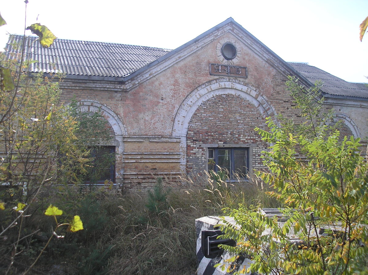 Фотография заброшенной станции Янов 