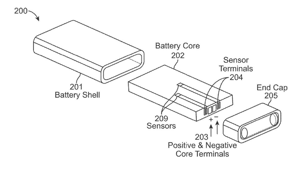    Apple запатентовала сменные АКБ для смартфонов, ПК и других гаджетов